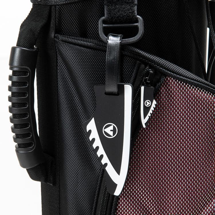 新品 AIRWALK エアーウォーク スタンドキャディバッグ フード付き BK