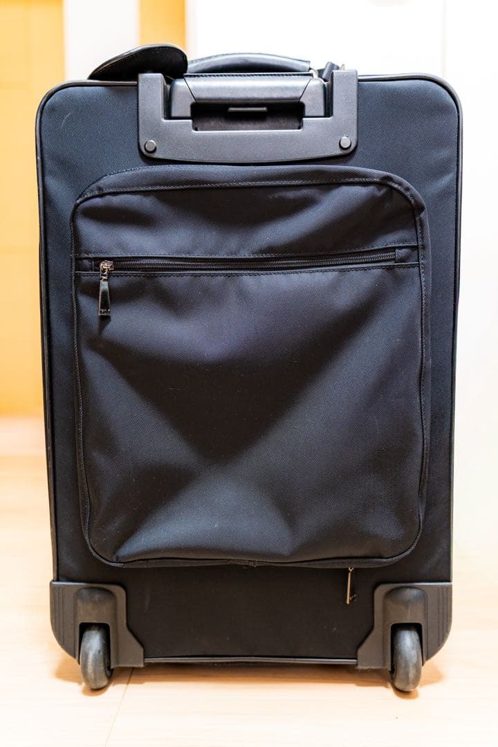 アニエス・ベー キャリーケース(ブラック) 修学旅行 ポーチ・ガーメント付