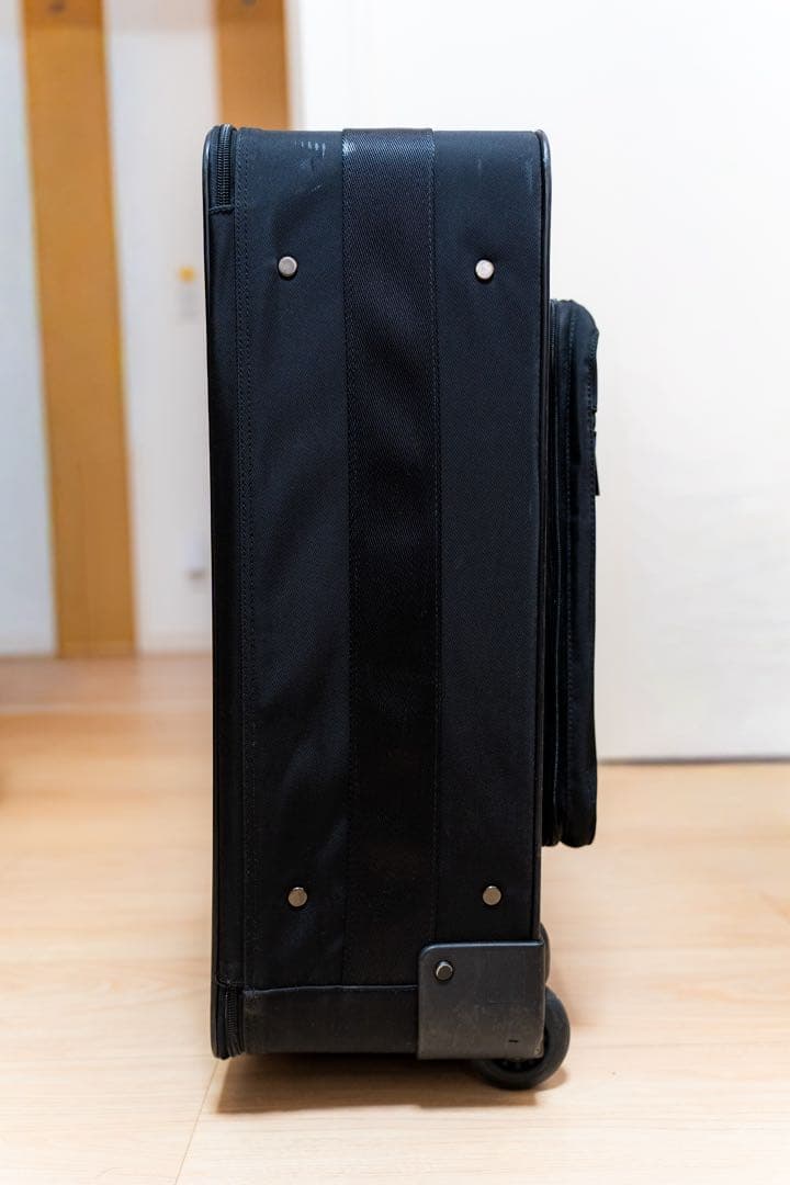 アニエス・ベー キャリーケース(ブラック) 修学旅行 ポーチ・ガーメント付