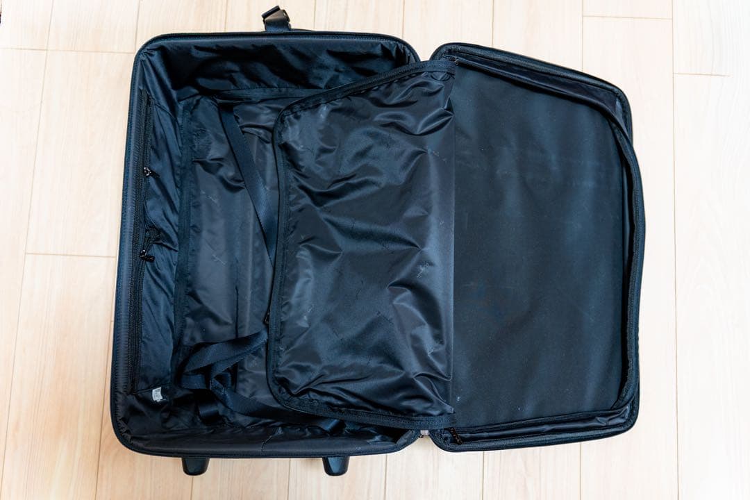 アニエス・ベー キャリーケース(ブラック) 修学旅行 ポーチ・ガーメント付