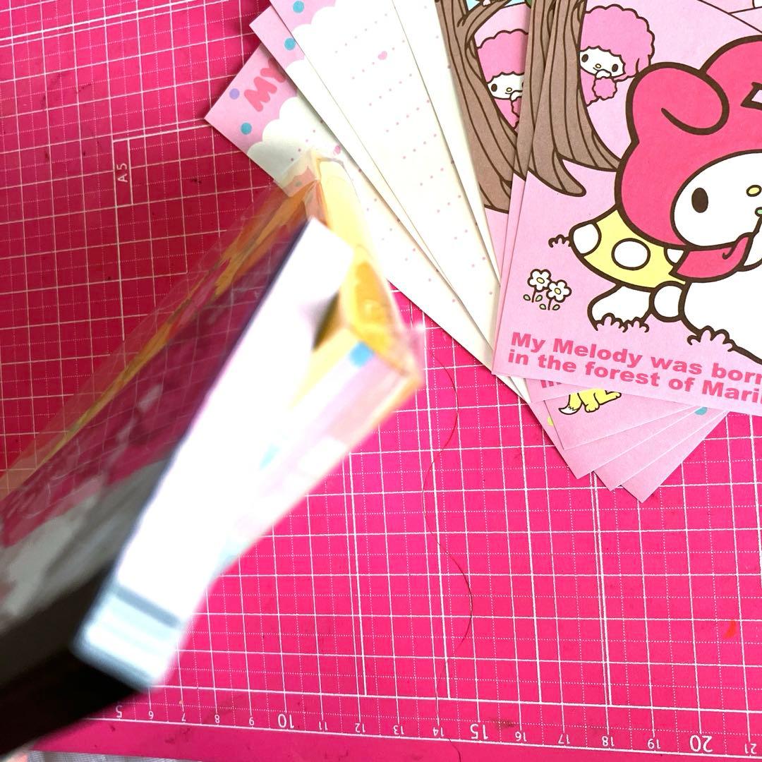 Hello Kitty　サンリオハイビスカス　メモ帳　平成レトロ　レア★