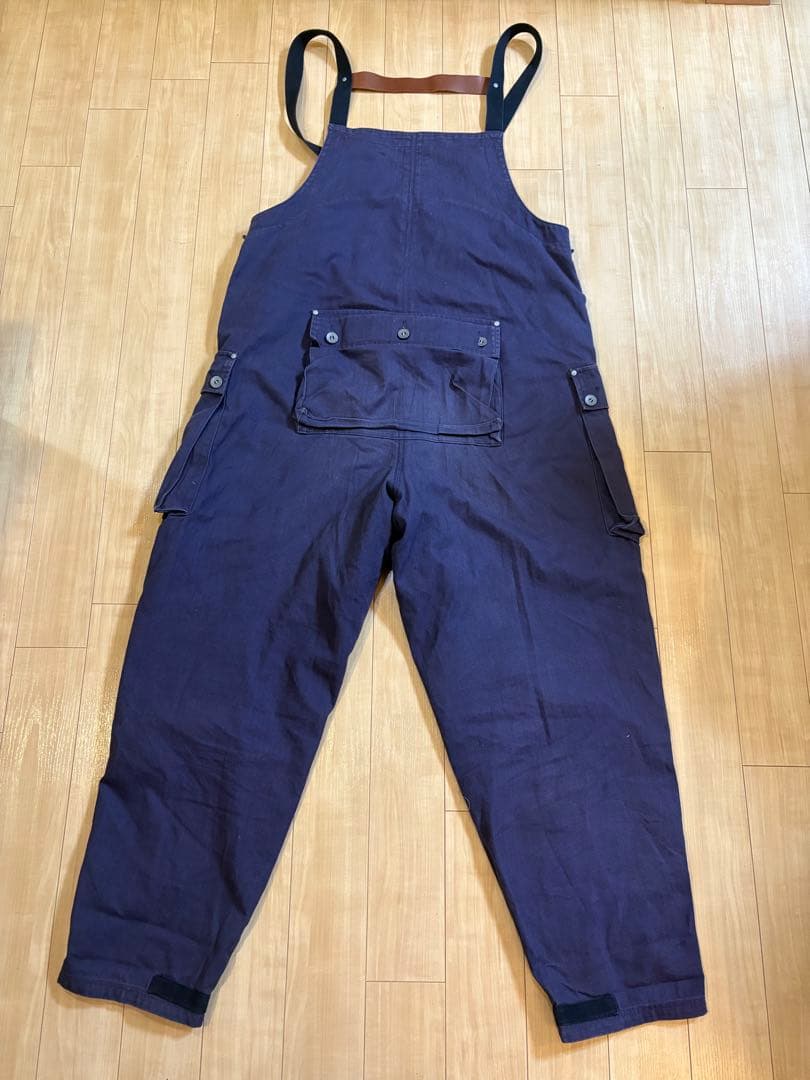 初期ナス紺 NAVAL DUNGAREE NIGEL CABOURN 50