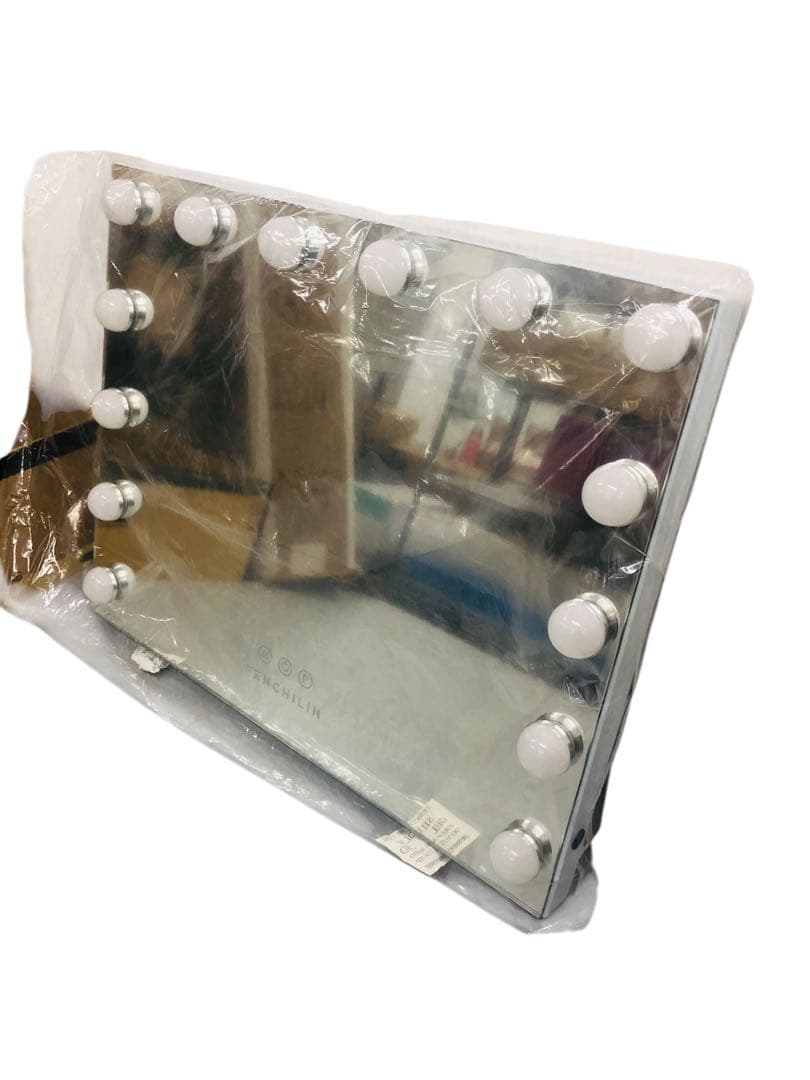 【開封済・未使用】FENCHILIN 女優ミラー 化粧鏡 ハリウッドミラー 鏡