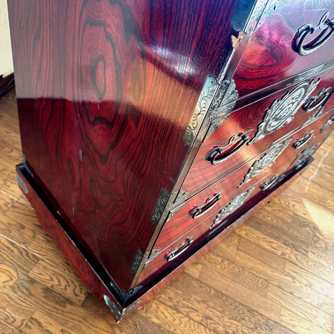 仙台箪笥　船箪笥　木製箪笥