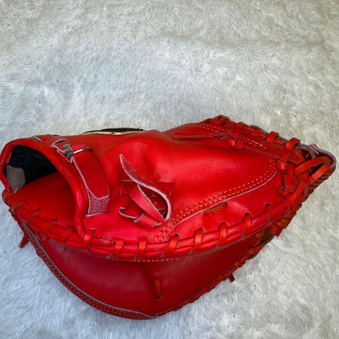 【ワールドペガサス】軟式用　捕手用　右ミット　一般用