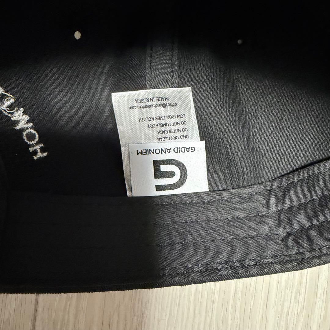 GADID ANONIEM JUDE BLACK キャップ