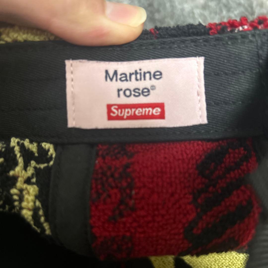 (たんたん)Supreme×MARTINE ROSE グラフィックキャップ