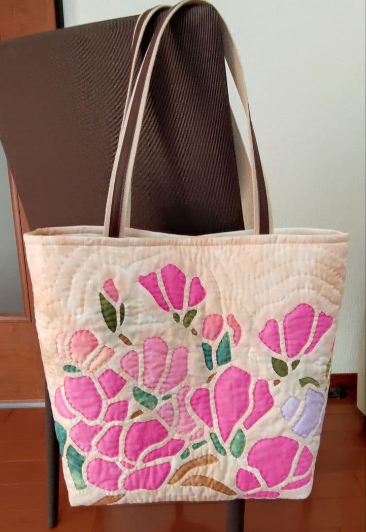 マグノリア・ハンドメイド・ハワイアンキルトバッグ