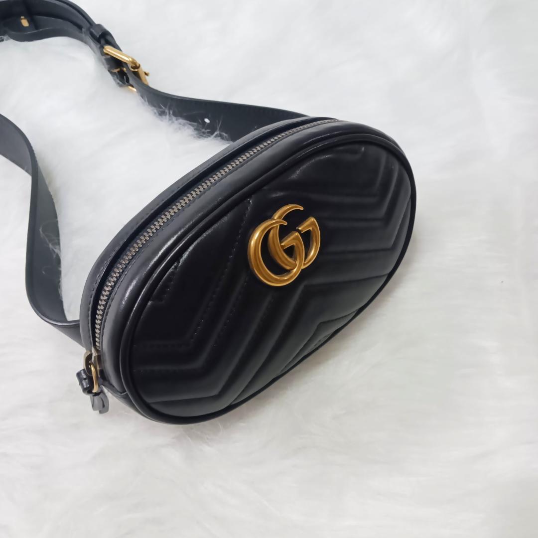 【極美品】GUCCI グッチ GGマーモント ショルダーバッグ