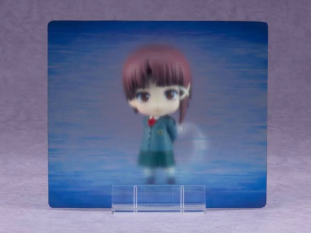 ねんどろいど 岩倉玲音 serial experiments lain 特典台座