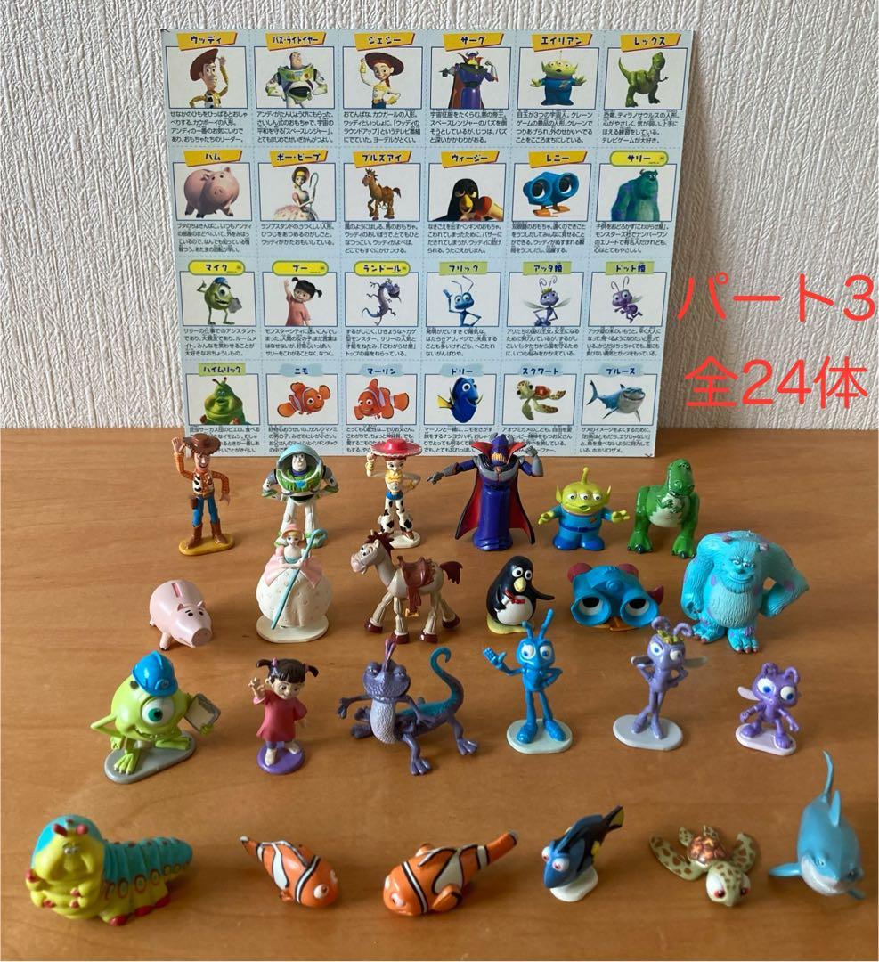 ディズニーキャラクターズ　ちびキャラパレード パート1　パート2　パート3