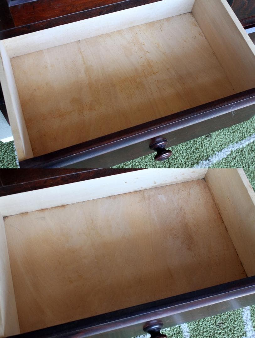 送料込み①★北海道民芸家具☆書棚/本棚/キャビネット☆樺/カバ☆焼印あり☆