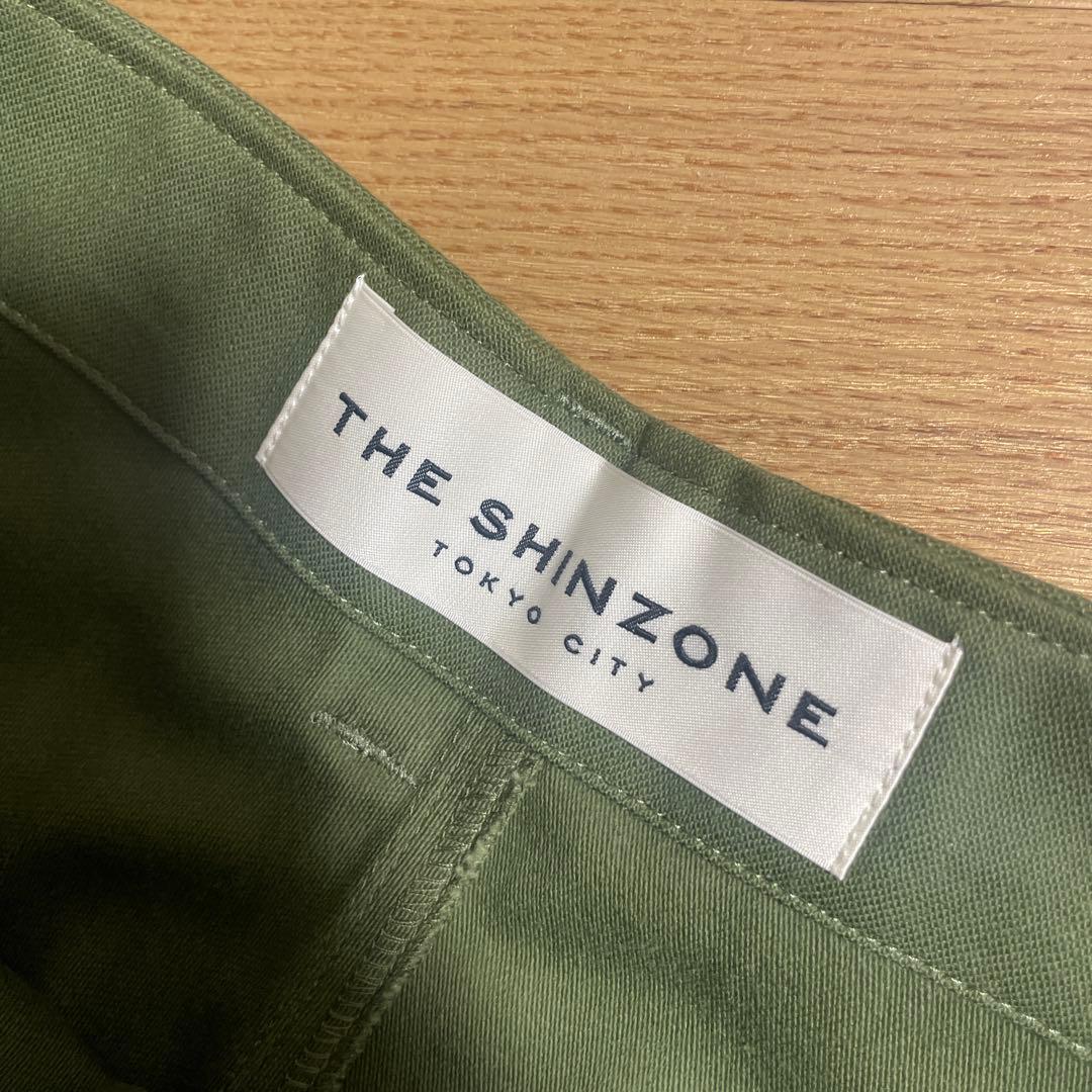 THE SHINZONE シンゾーン　ベイカーパンツ　40 カーキ