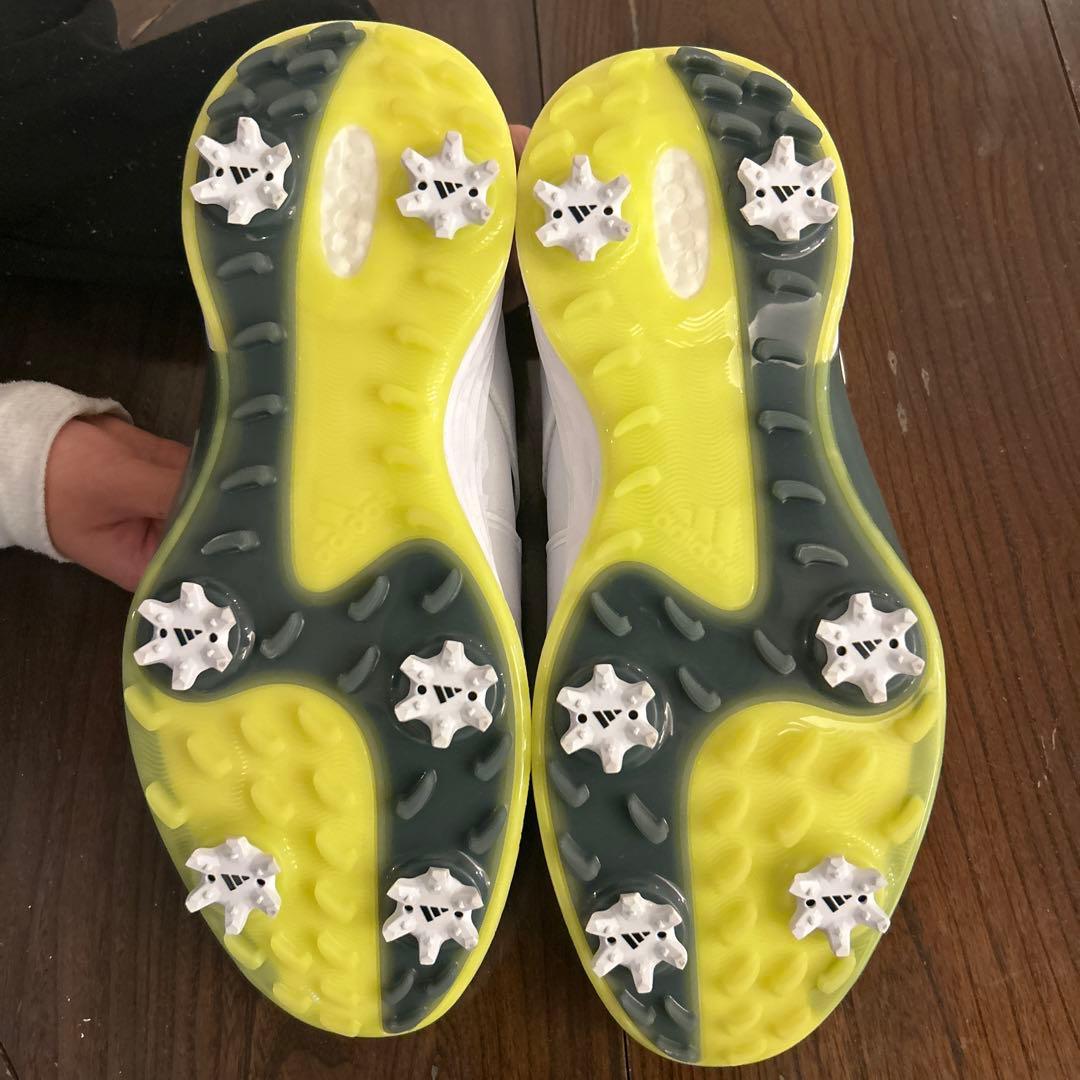 【25.5cm】adidas ゴルフシューズ SUPERSTAR ホワイト