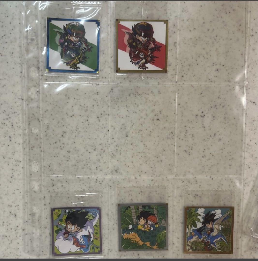 ドラゴンボール ウエハース 超戦士シール　W18 フルコンプ