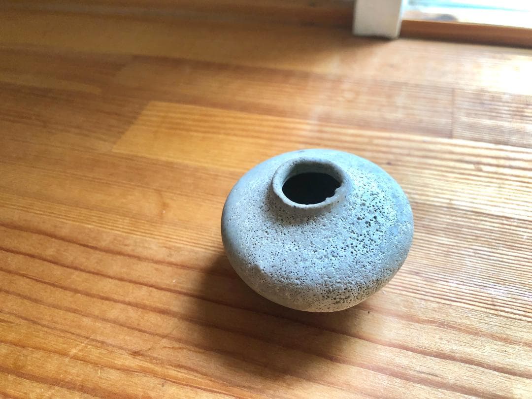 【タイ・骨董】宋胡録（スンコロク）白釉 小壺（1301年~1600年）