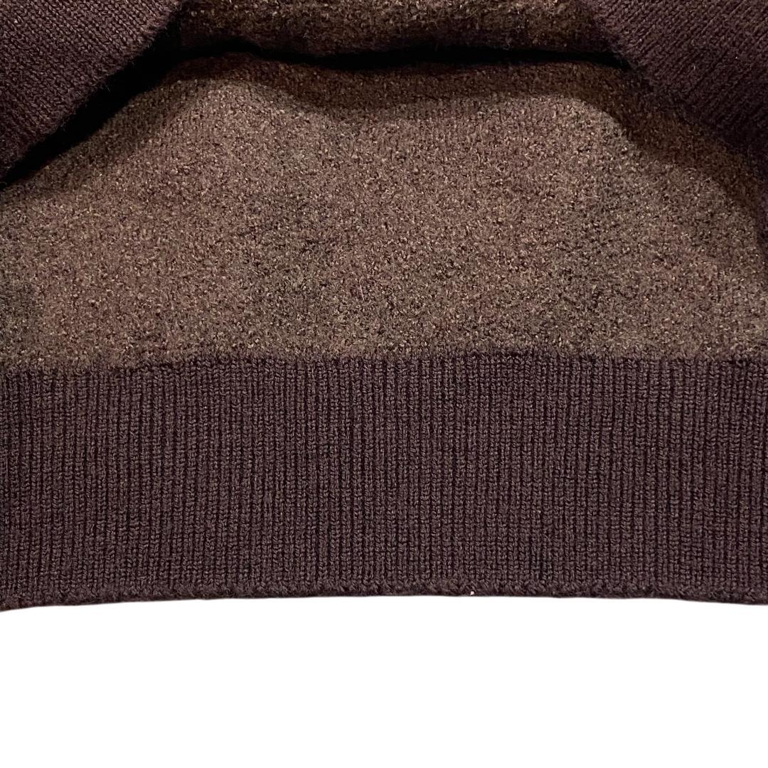 8G SHOOT エイジシュート 長袖 ニット セーター LL ブラウン ゴルフ