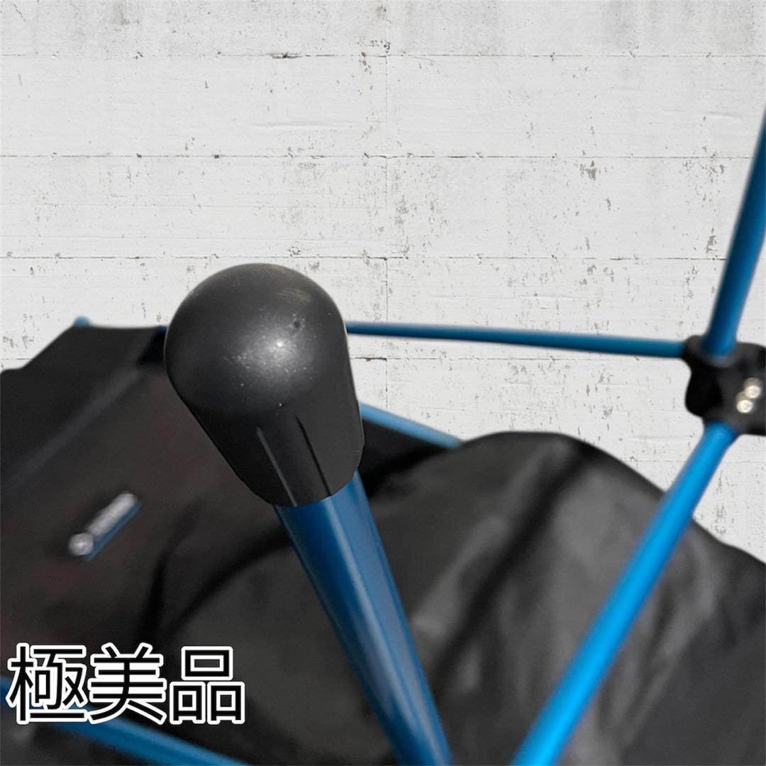 Helinox サンセットチェア　ブラック✖️ブルー