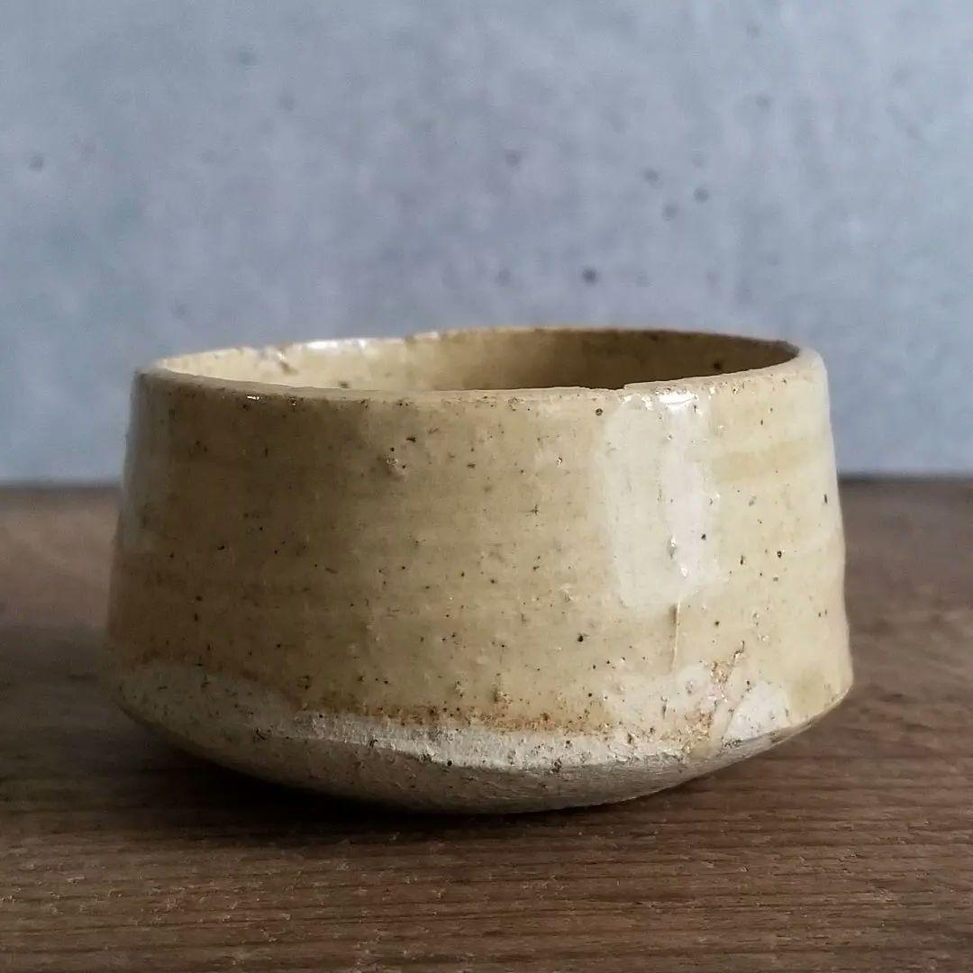 古瀬戸 半筒盃 ぐい呑 酒器 江戸時代