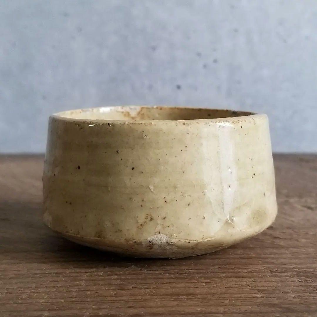 古瀬戸 半筒盃 ぐい呑 酒器 江戸時代