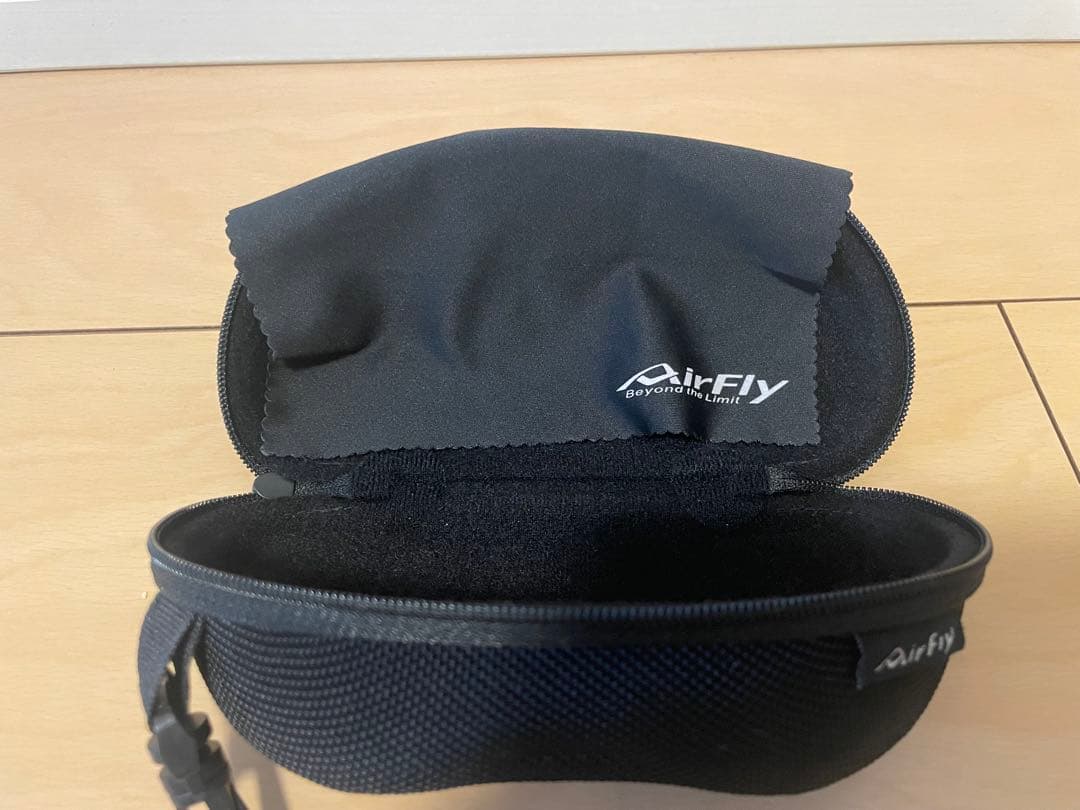AirFly エアフライ サングラス ゴルフ・野球用 交換レンズ付属 ケース付き
