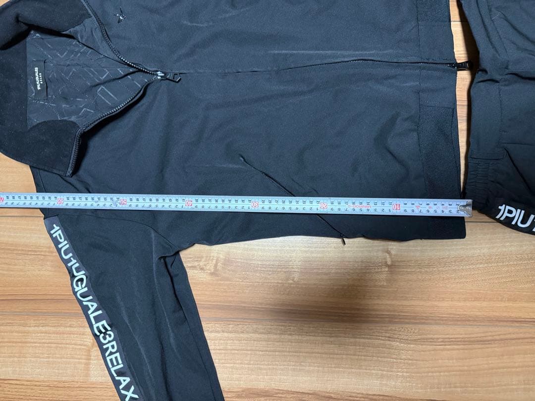 1PITUGUALE3RELAX ブラックジャージ上下セット