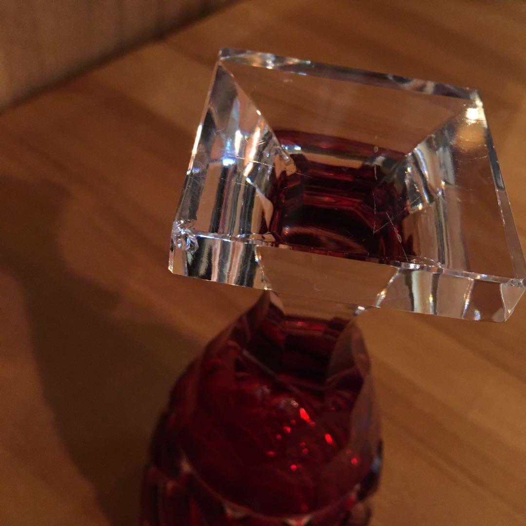 島津　薩摩切子　島津切子　脚付杯　SHIMAZU