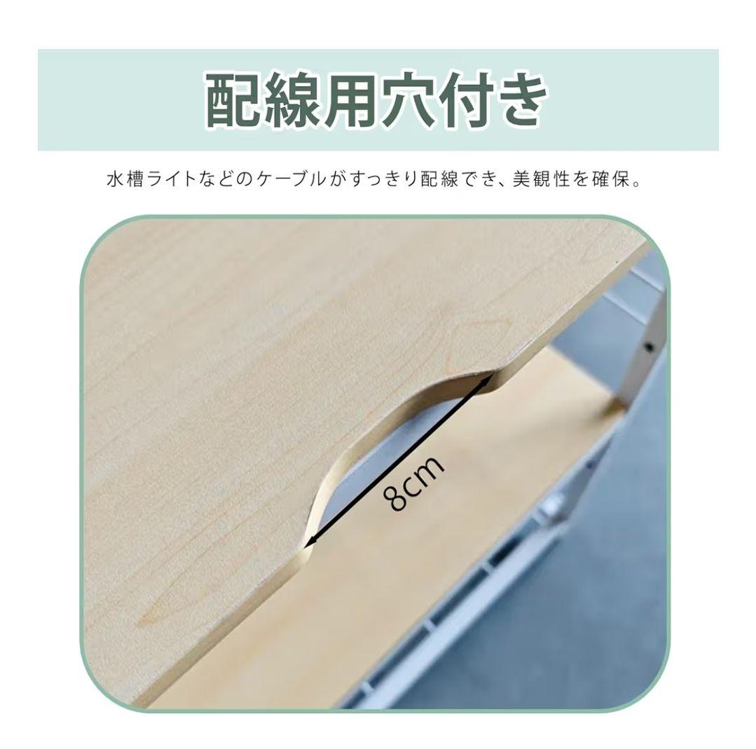 水槽台 幅65×奥行30×高さ65cm 耐荷重約155kg 3段 キャスター