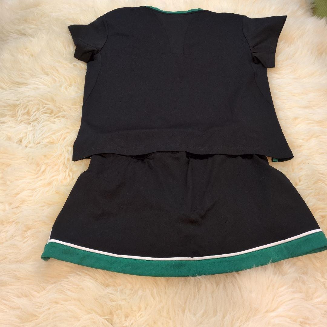 YONEXヨネックス　テニスウェア Tシャツ スカート セット ブラック