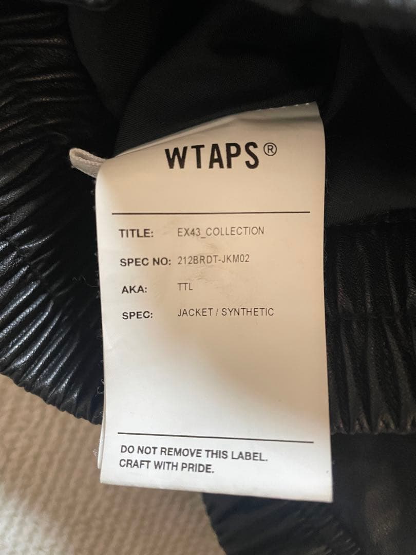 WTAPS ブラック ダウンジャケット サイズX 02