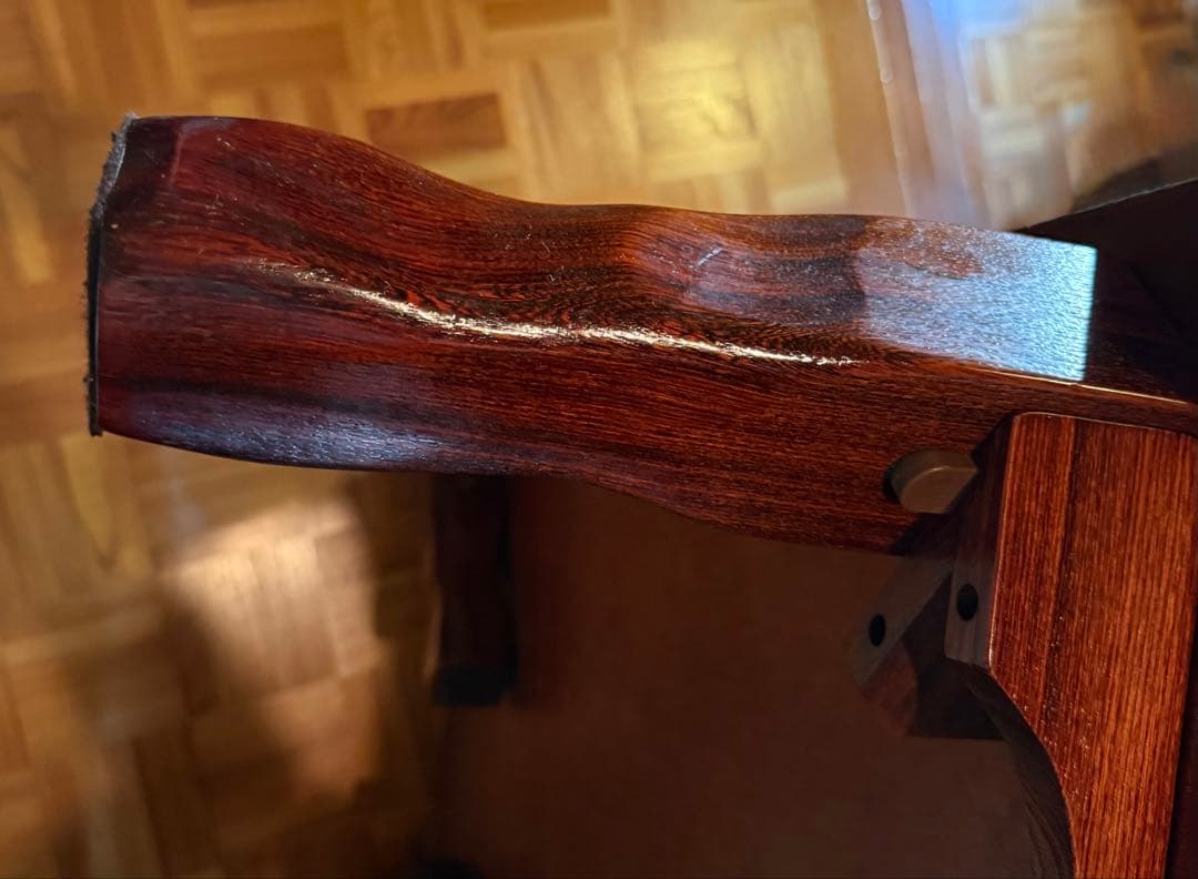 木製　折りたたみ　和机　ローテーブル　昭和レトロ 木彫　座卓　 古家具