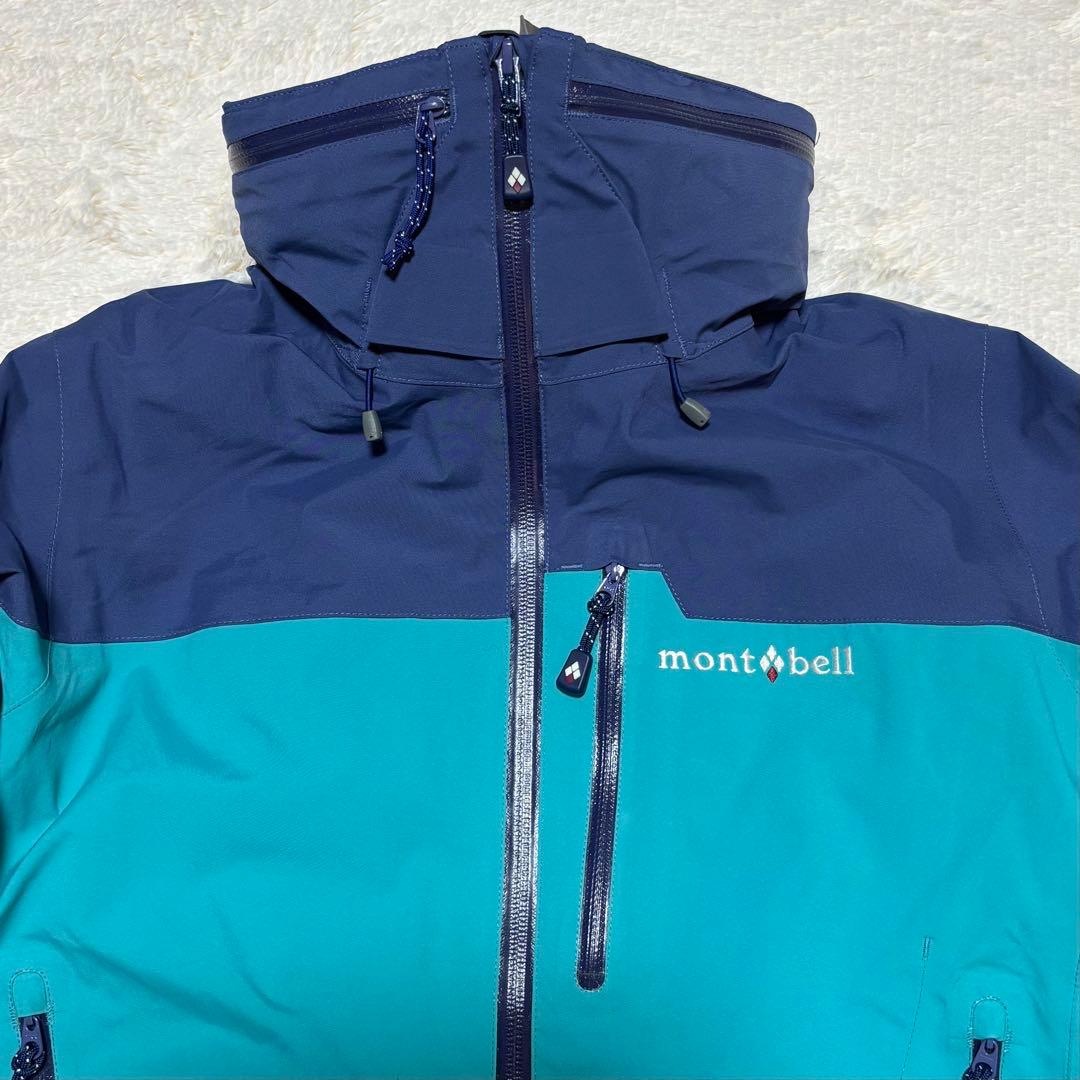 【美品】mont-bell モンベル シャルモパーカ ー　スノーウェア　Lサイズ