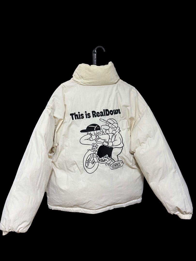 kaoyorinakamiリバーシブルダウンジャケット　Lサイズ