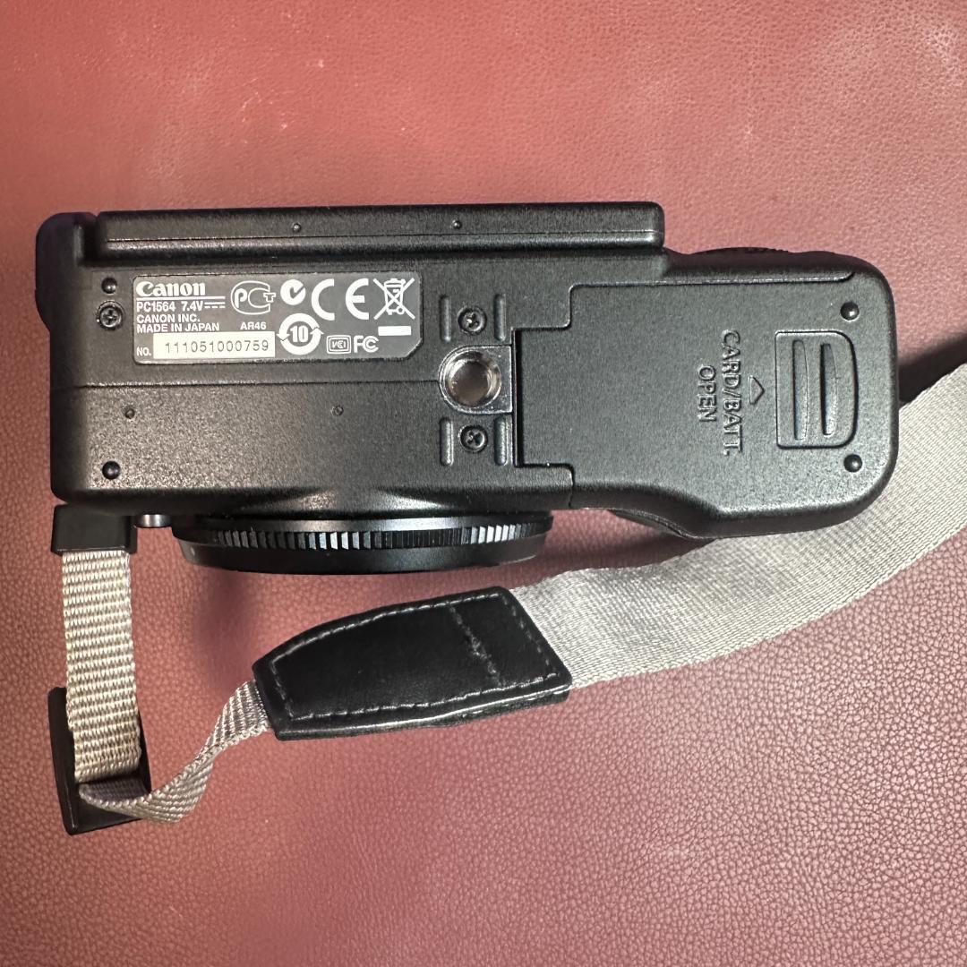 【完動・美品】Canon Power Shot G12 SDカード16GB付き