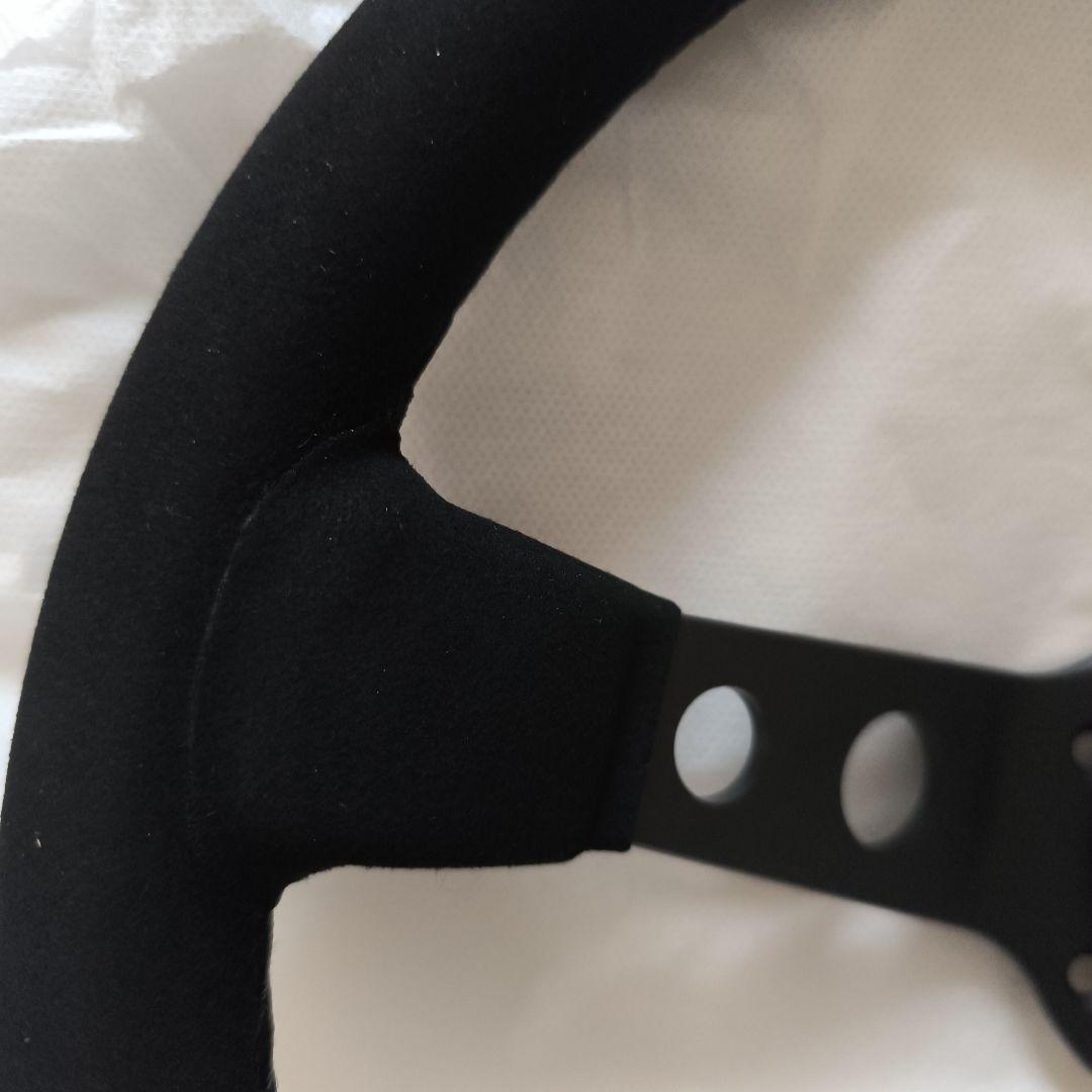 MOMO モモタイプ　350mm ディープコーン　ブラックエディション　スエード