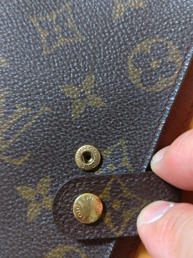 ルイヴィトン LOUIS VUITTON モノグラム 手帳カバー