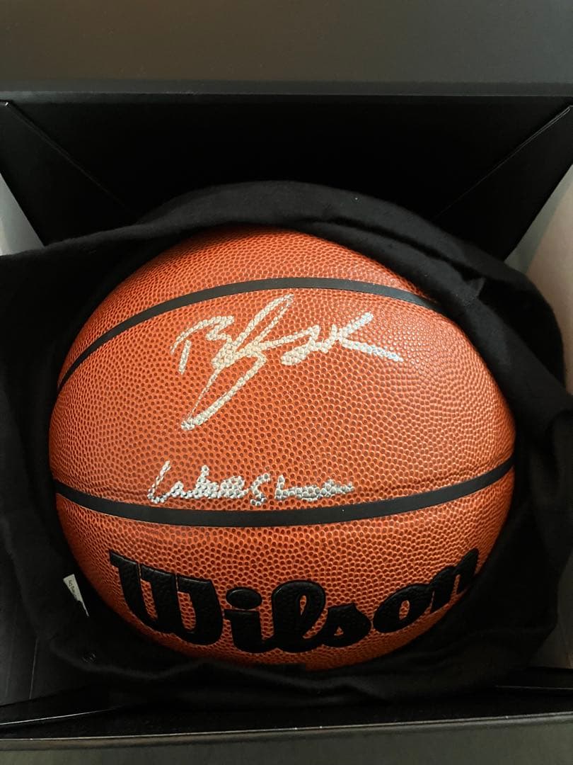 【fanatics】Bronny James Jr. 直筆サイン入りボール