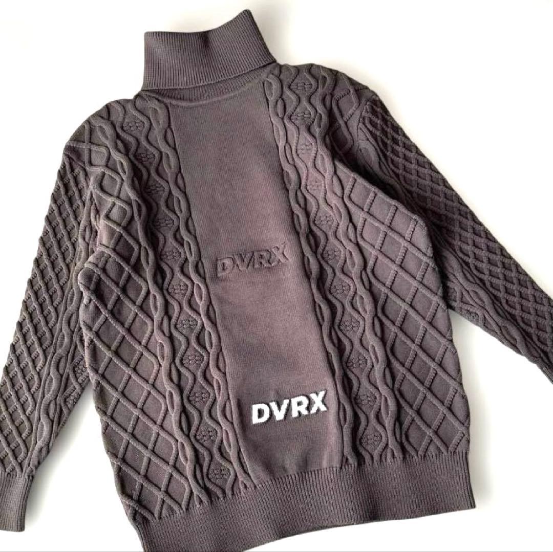 新品未使用【デヴァローゴルフ】ケーブル タートルネックセーター（M）