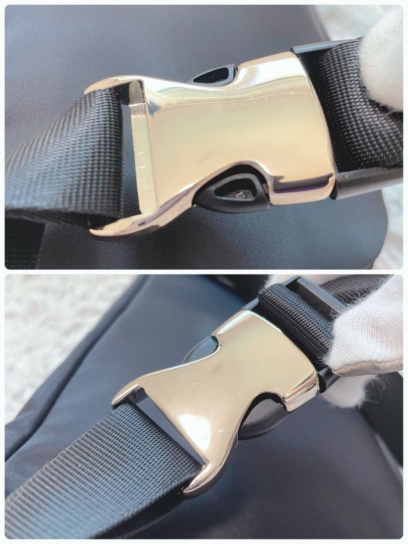 未使用級✨TOCCA トッカ　RIBBON KNOT BODY BAG ブラック