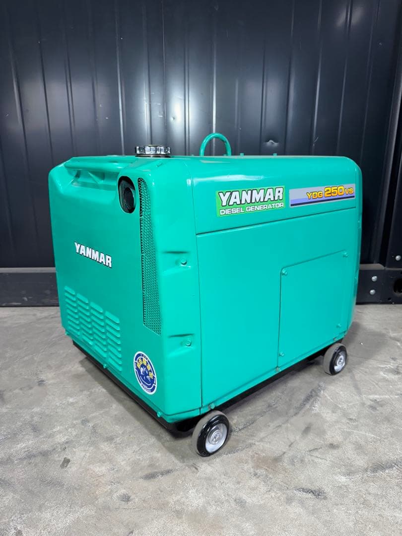 ディーゼル発電機 YANMAR ヤンマー 軽油 建設機械 発電機YDG250VS