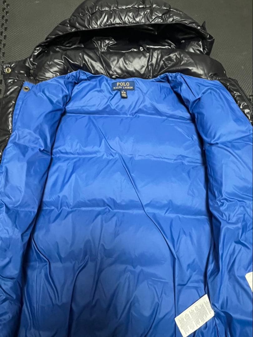 ポロラルフローレン　ダウンジャケット　光沢　S