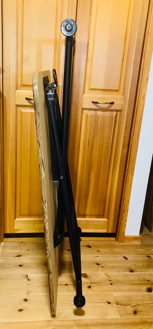 「ガス圧昇降テーブル ◾️無段階高さ調整 キャスター付き 昇降テーブル」