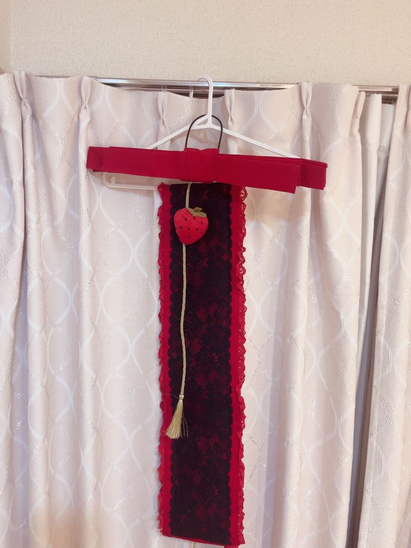 toalice いちごギンガム浴衣セット