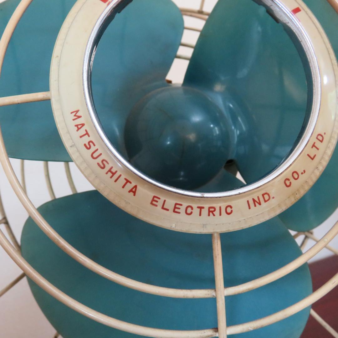 ナショナル レトロ 扇風機 T-5A 動作確認済み 25センチ