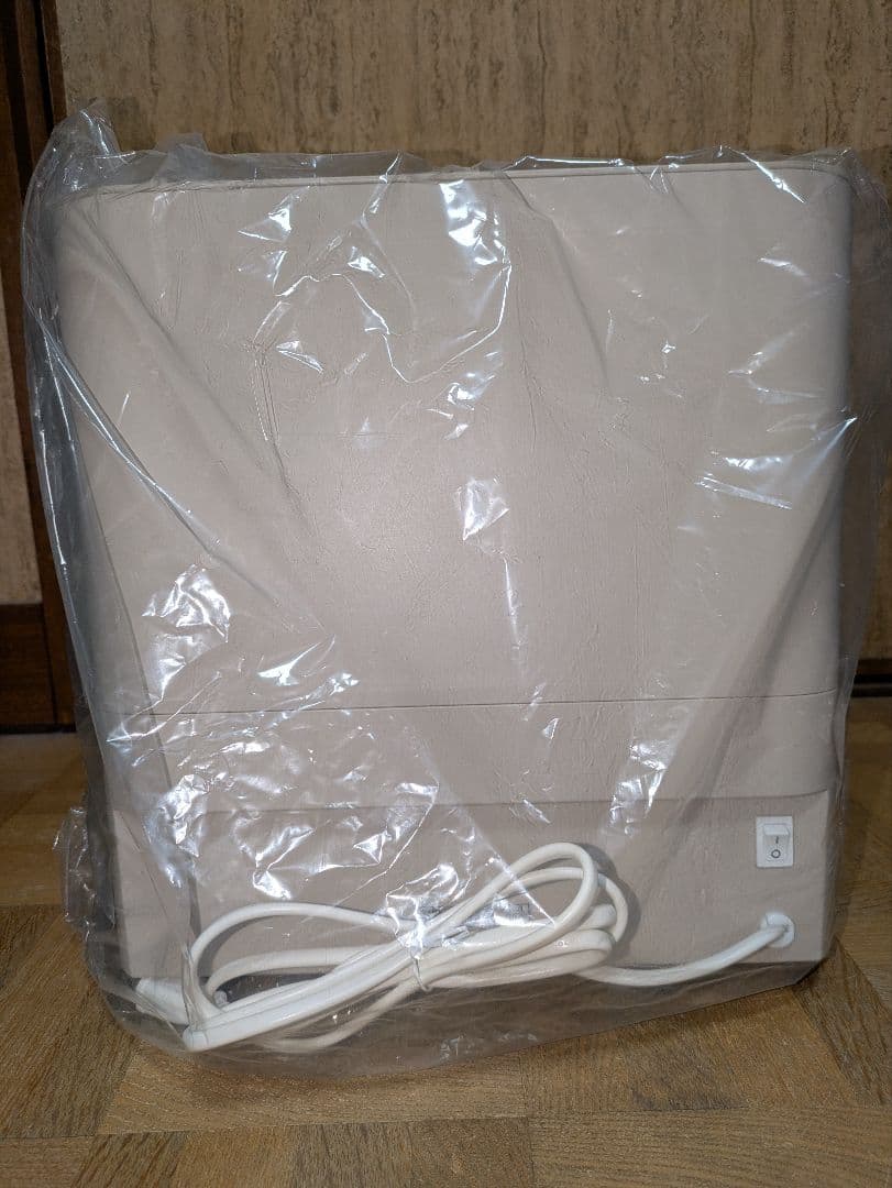 【未使用品】BRUNO ゴミ箱型フローリングクリーナー グレージュBOE093