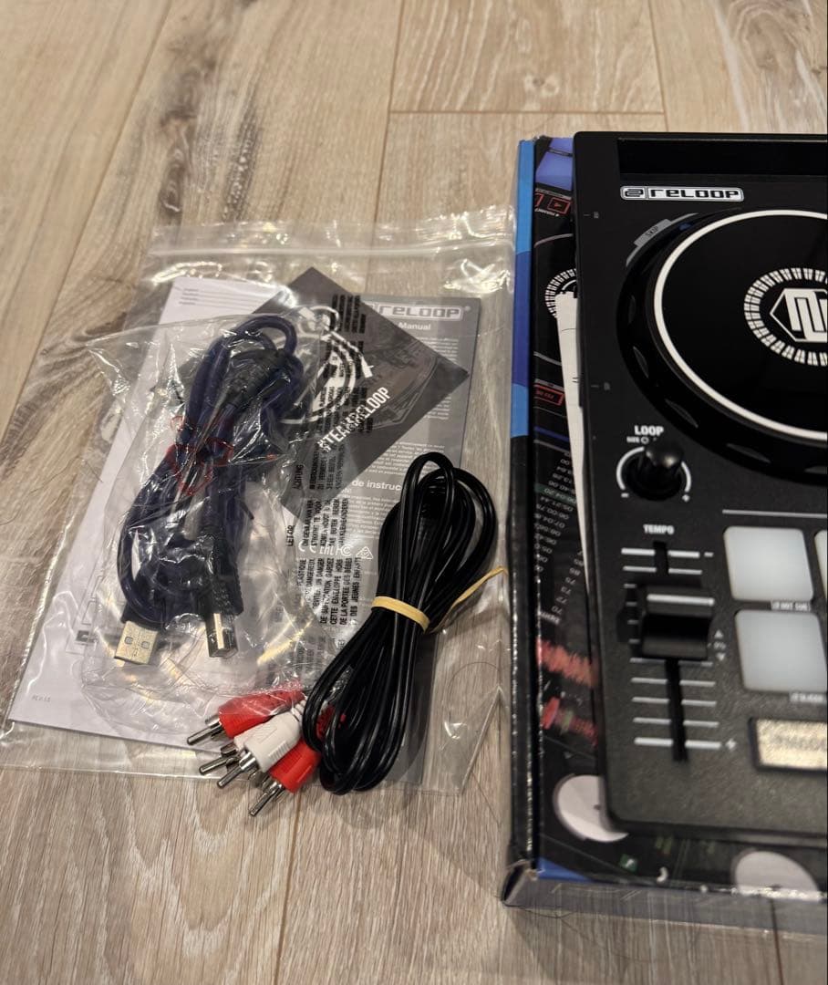 ふぁぶreloop BUDDY DJコントローラー　オーディオケーブル付き