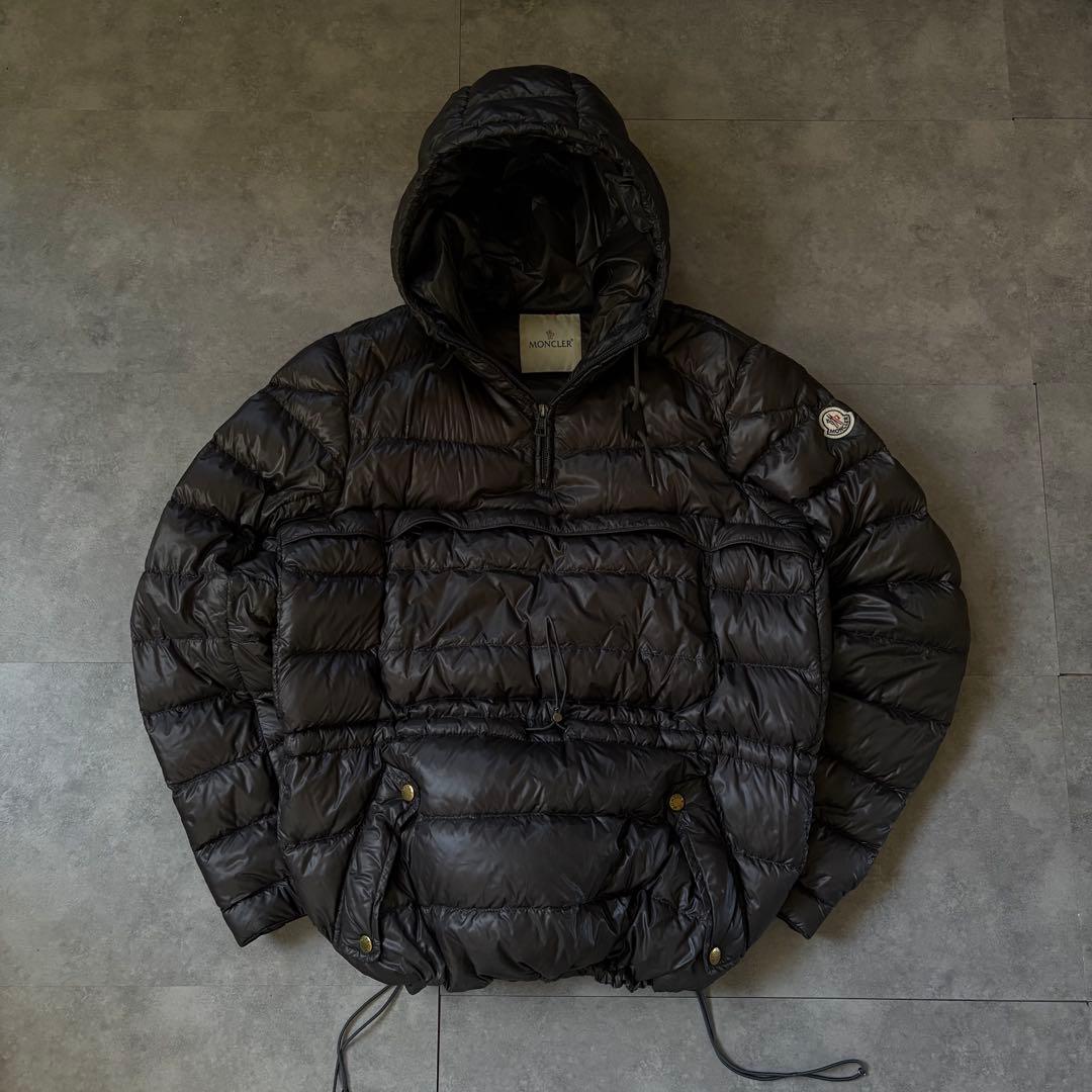 【廃盤品‼️】希少！Moncler モンクレール　アノラック　ダウン　黒　 L 3