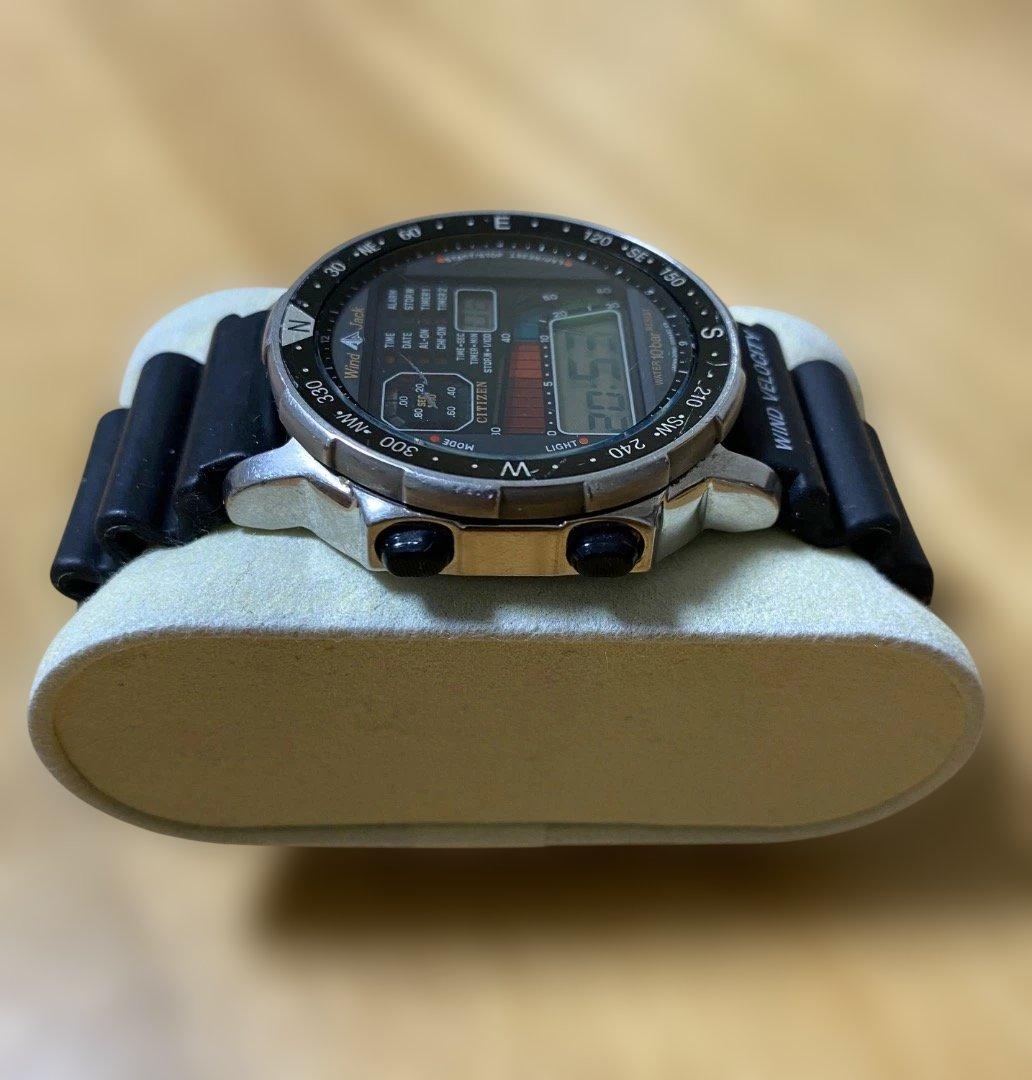 時計 CITIZEN WIND JACK