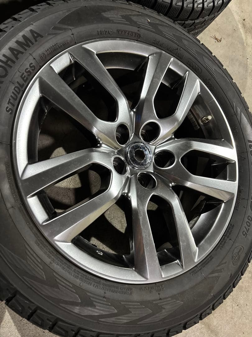 レクサスNX 純正235/55R18タイヤ・ホイールセット、空気圧センサー付き