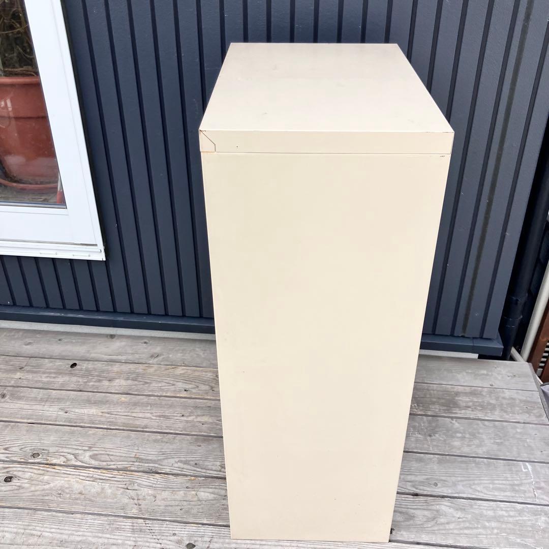 ② インダストリアル ライオン スチールキャビネット 書類入れ カルテケース